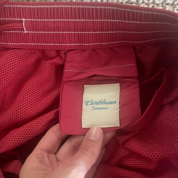 Chubbies red men’s swimming trunks size large - Picture 8 of 9